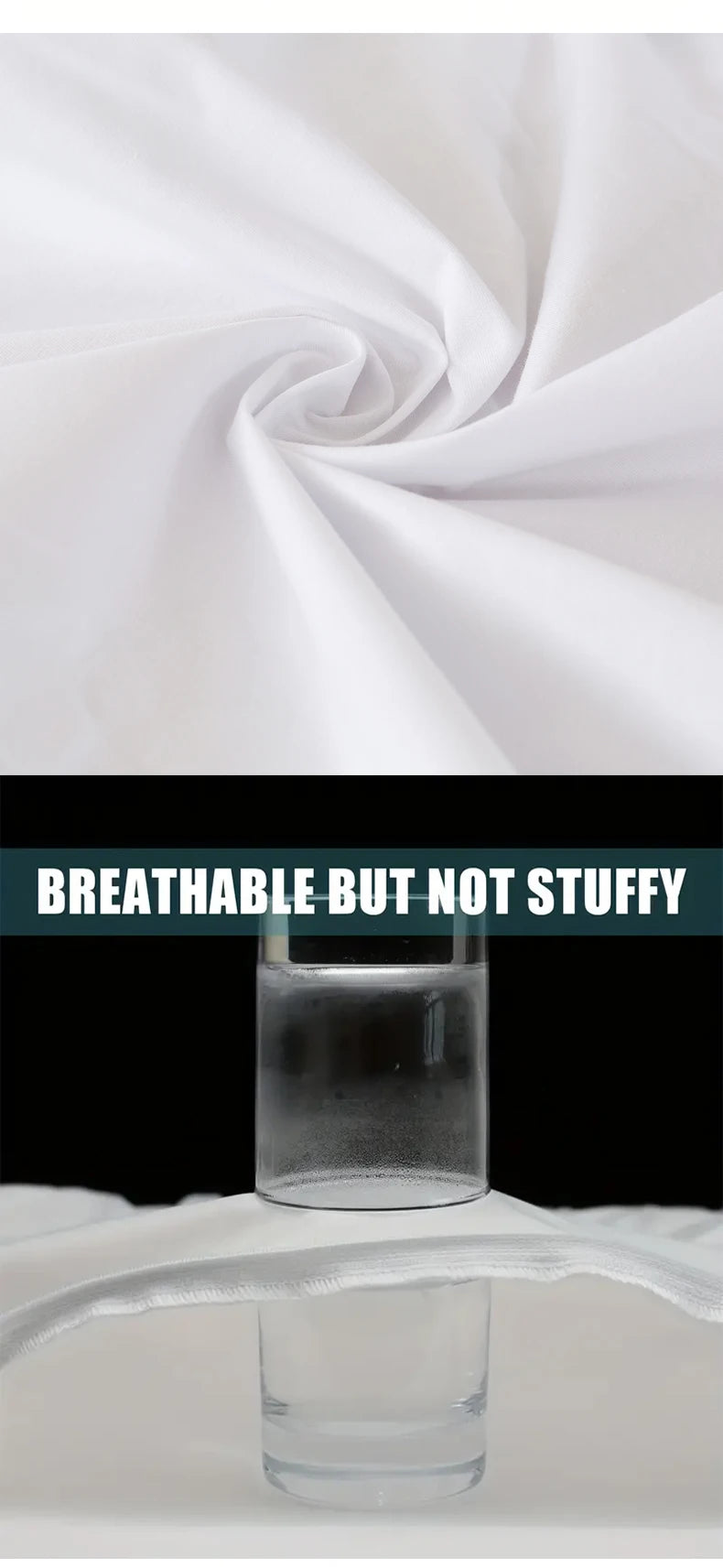 Waterproof Mattress Protector with Breathable Comfort - Smarsty