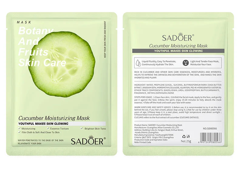 Natural Plant Face Masks for Deep Hydration and Firming - Smarsty