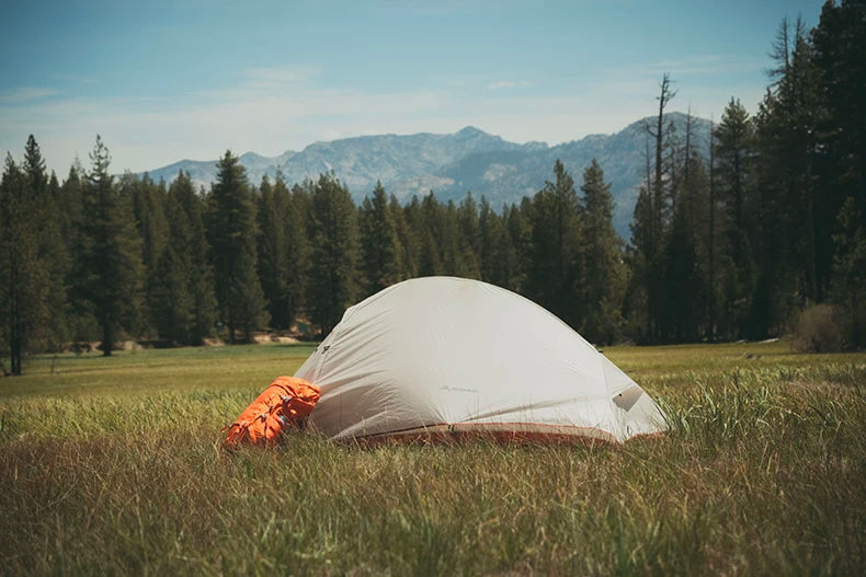 BISINNA Ultralight Camping Tent Backpack Tent 20D Nylon Waterproof Outdoor Hiking Travel Tent Cycling Tent 1-2 Person
