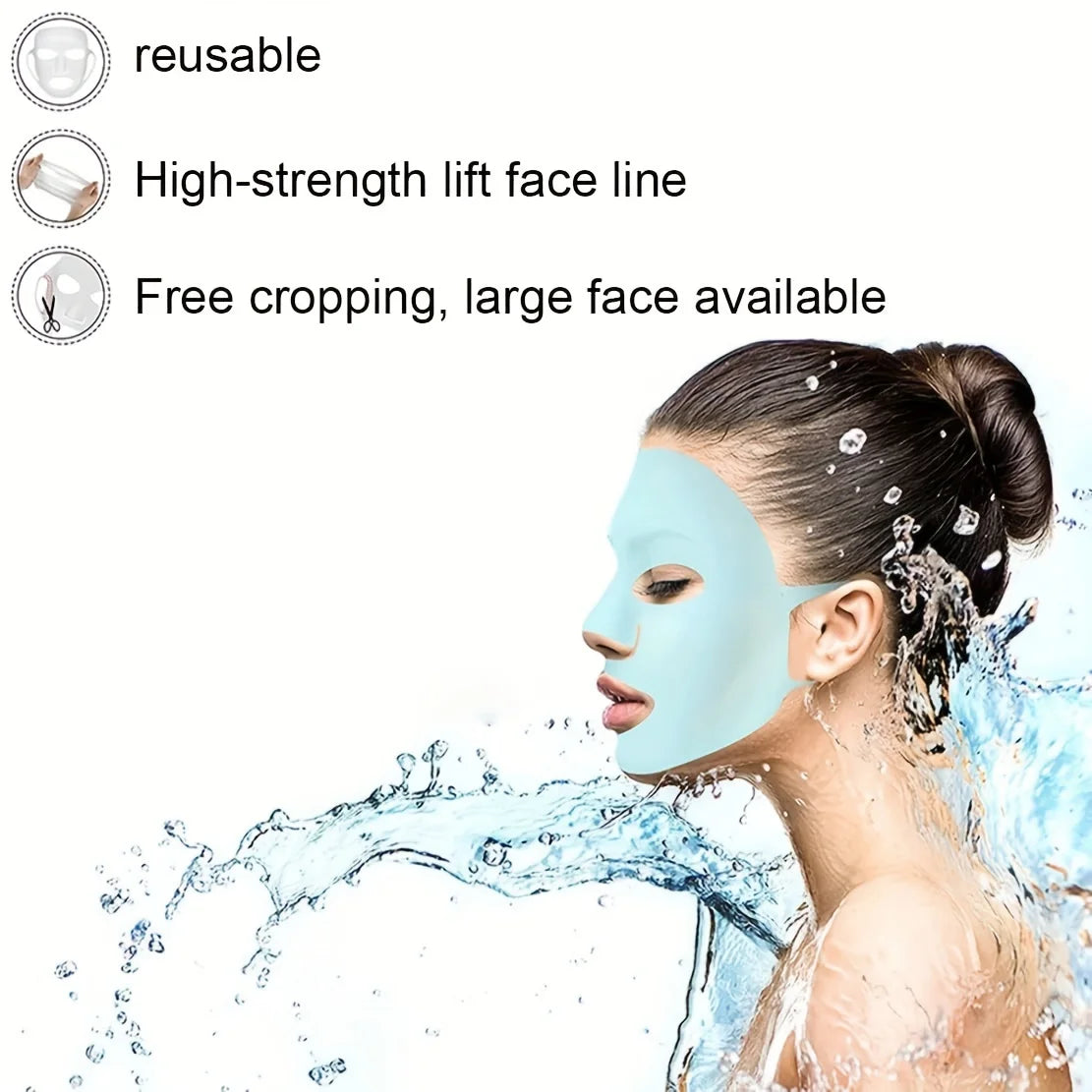 Silicone Mask Cover for Moisturizing Facial Care - Smarsty