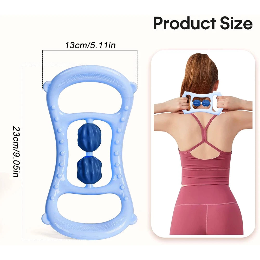 Portable Round Massager Roller for Targeted Cellulite Relief - Smarsty