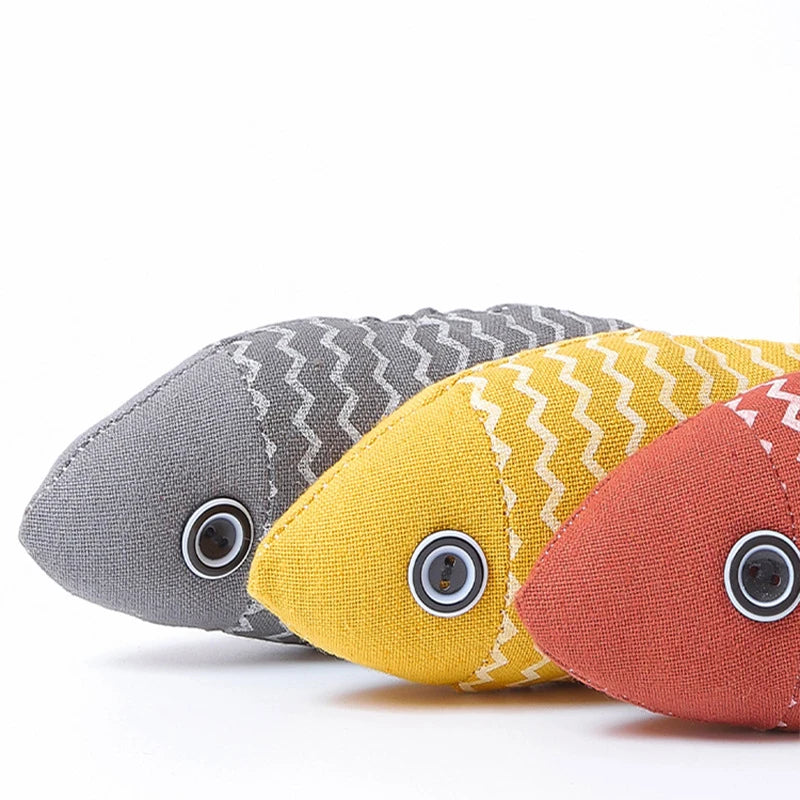 Interactive Cat Fish Toy With Catnip For Playful Kittens - Smarsty