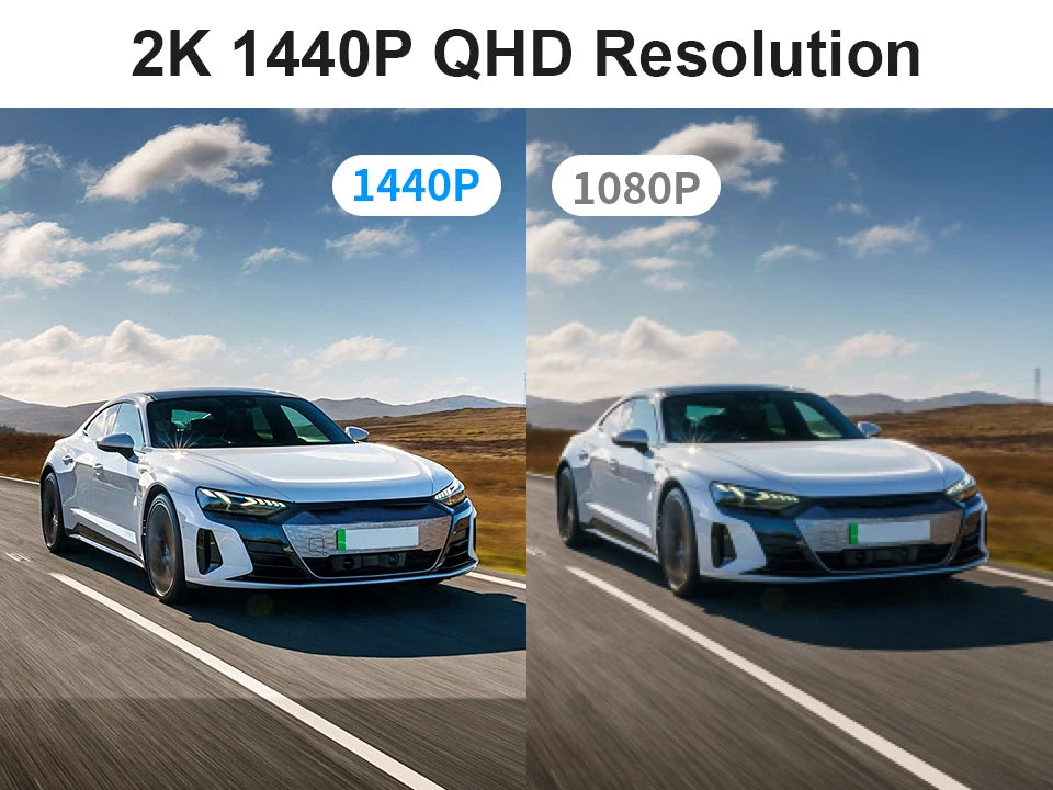 Car Dash Cam 2K Video Recorder With Night Vision WiFi - Smarsty