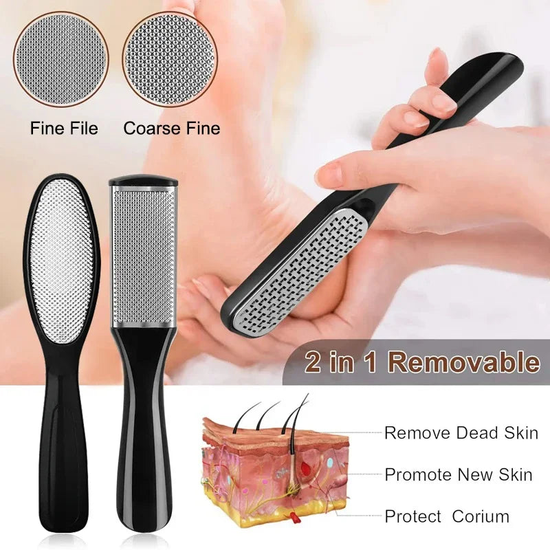27PCS Stainless Steel Foot Care Kit for Smooth Skin - Smarsty