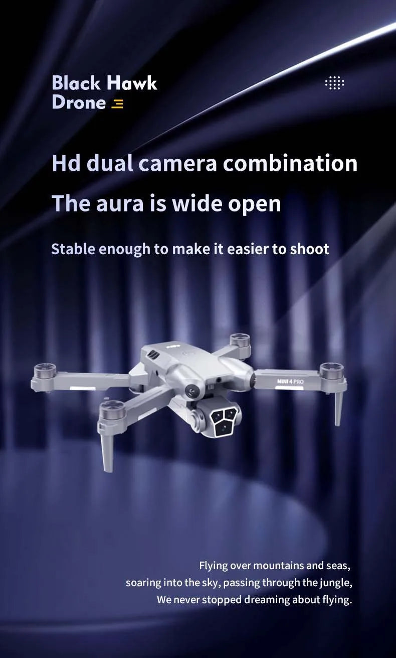 M9 drone, 8K camera intelligent obstacle avoidance, optical flow positioning precise hovering shooting,