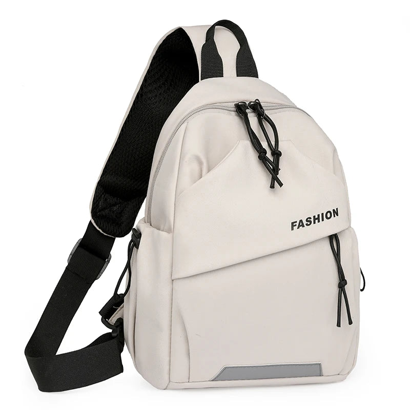 Nylon Messenger Bag With Adjustable Strap For Outdoor Use - Smarsty