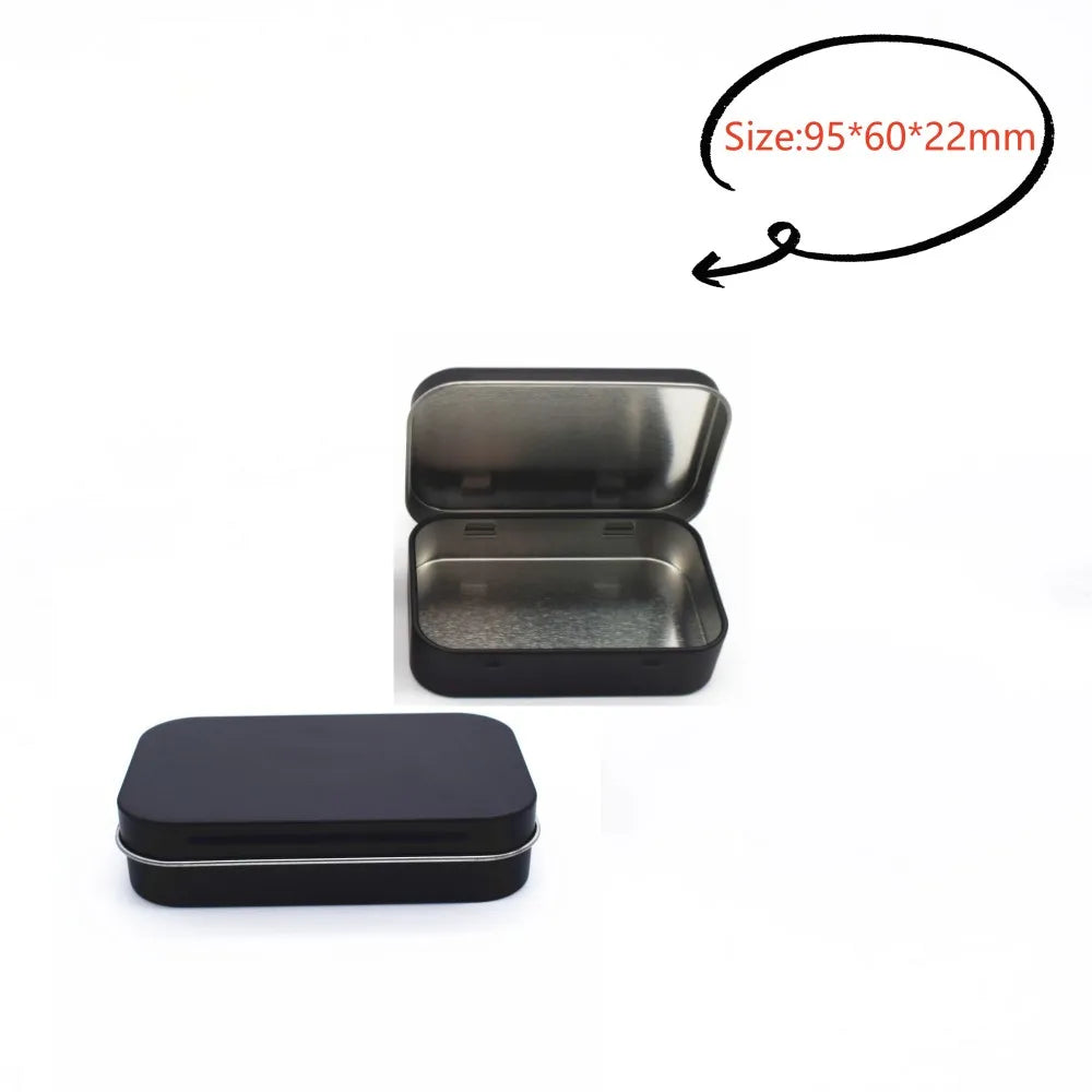 Small Metal Storage Box for Jewelry and Coins - Smarsty