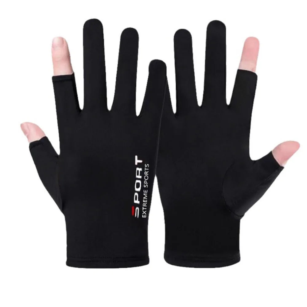 Ice Silk Cycling Gloves Unisex High Elastic Comfort - Smarsty