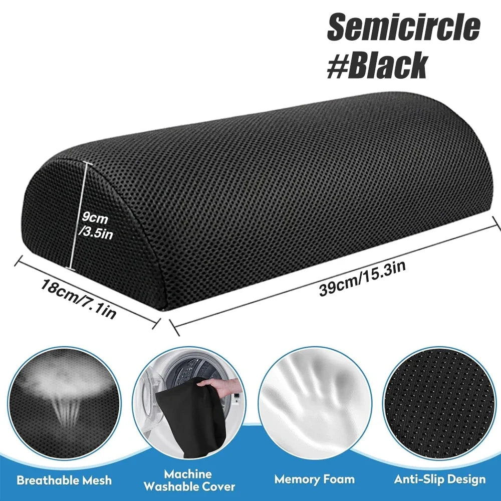 Ergonomic Memory Foam Foot Rest for Desk Comfort - Smarsty
