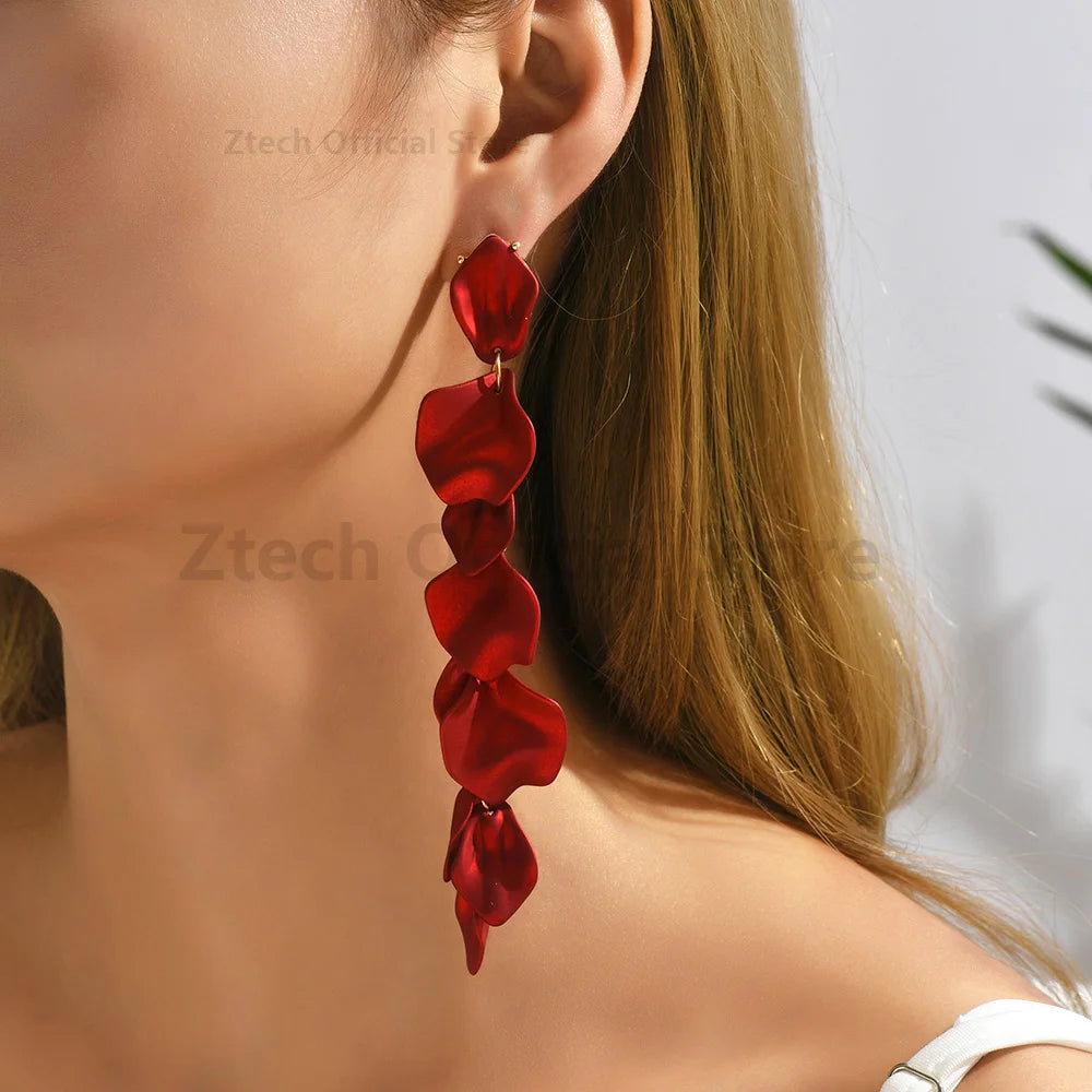 Romantic Multicolor Tassel Dangle Earrings for Women’s Fashion - Smarsty