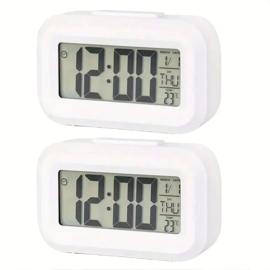 Smart Digital Alarm Clock with Temperature Display - Smarsty