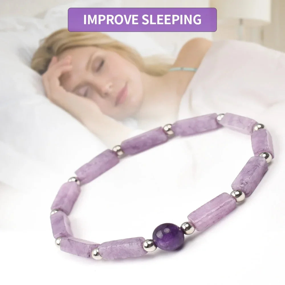 Natural Amethyst Slimming Bracelet for Weight Loss - Smarsty