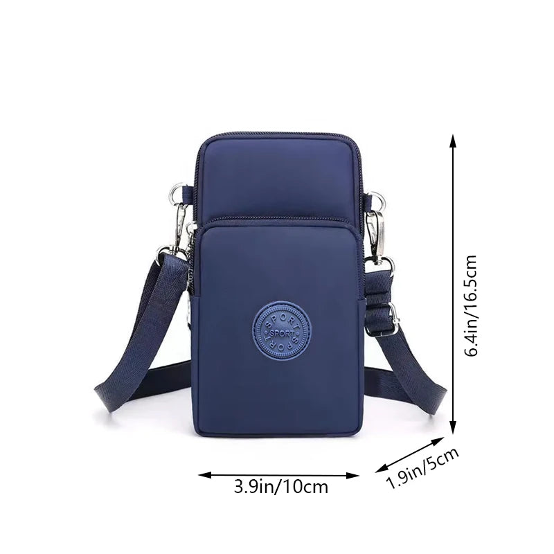 Unisex Mini Crossbody Phone Bag For Sports Travel All Day - Smarsty