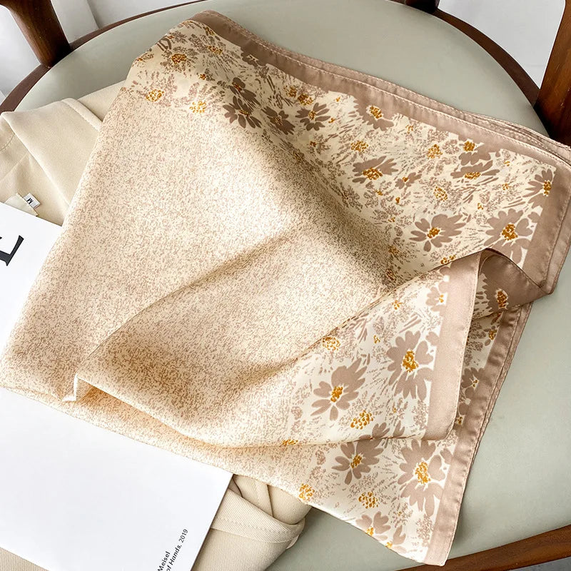 Luxury Silk Horse Print Scarf for Women - Smarsty