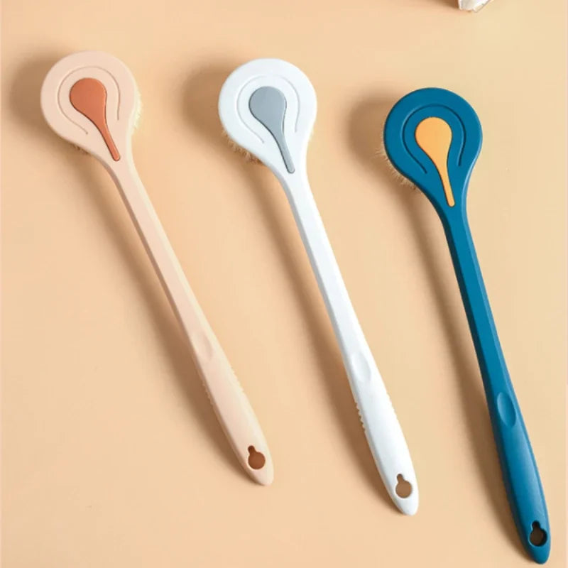 Soft Hair Bath Brush with Long Handle for Easy Scrubbing - Smarsty