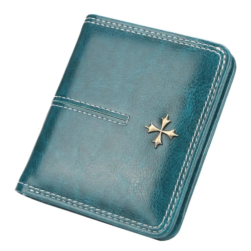 2023 New Mini Women Wallets Free Name Engraving Fashion Small Wallets Zipper PU Leather Quality Female Purse Card Holder Wallet