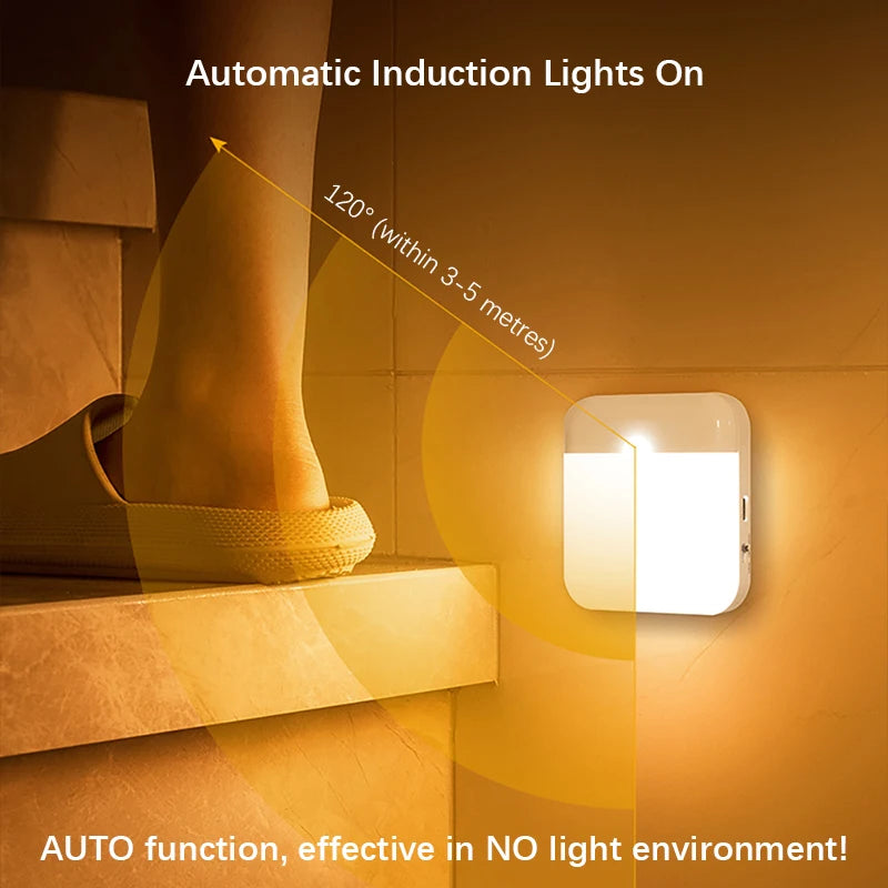 LED Wireless Motion Sensor Night Light for Easy Navigation - Smarsty
