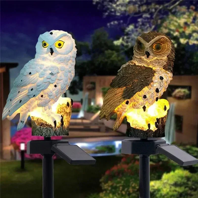 Solar Powered Owl Garden Light for Outdoor Decoration - Smarsty