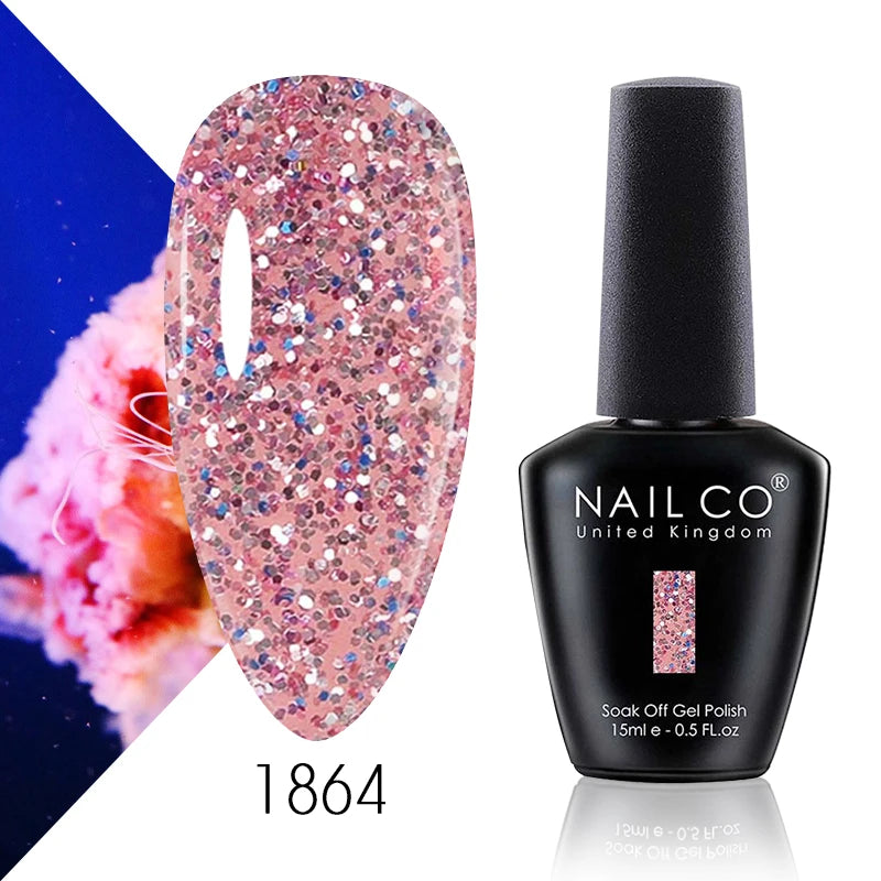NAILCO 15ml Gel Top Coat and Base Coat for Long-Lasting Shine - Smarsty