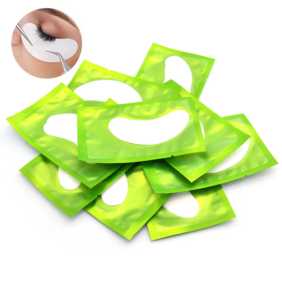 Hydrogel Eye Patches for Eyelash Extensions 50 Pairs - Smarsty