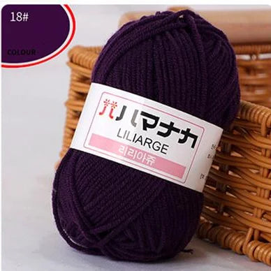 Soft Cotton Knitting Yarn for DIY Baby Sweaters - Smarsty