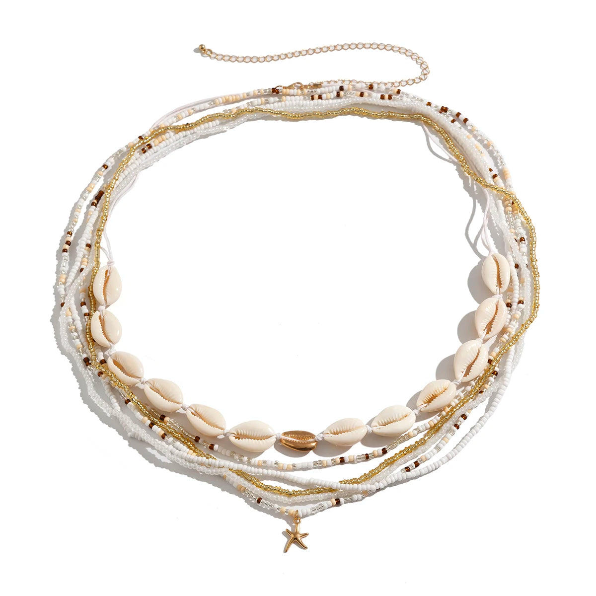 Boho Starfish Pendant Belly Chain for Women - Smarsty