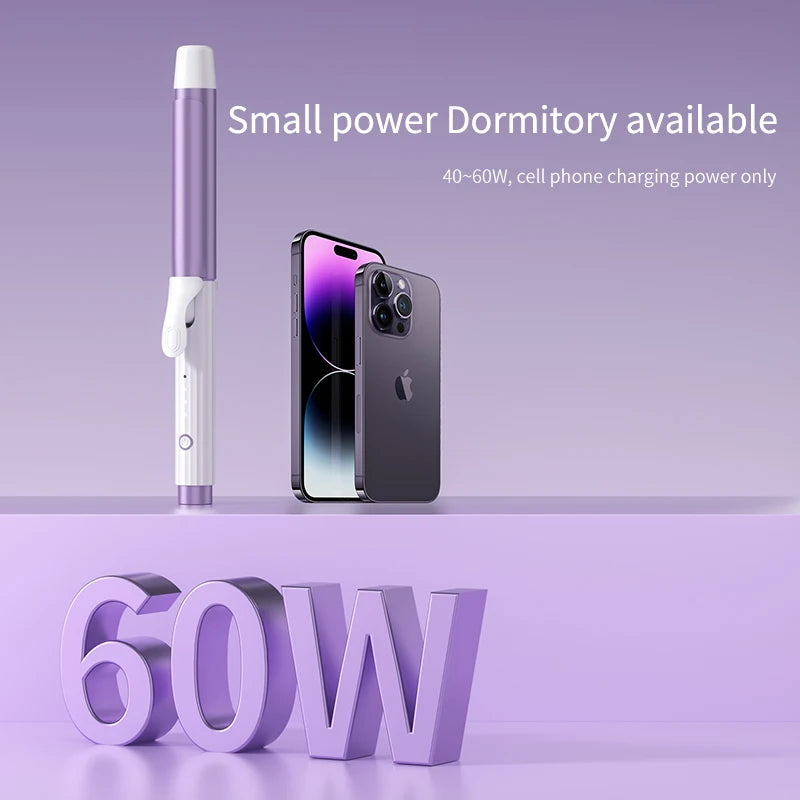 Large Volume Hair Curler with Negative Ion Technology - Smarsty