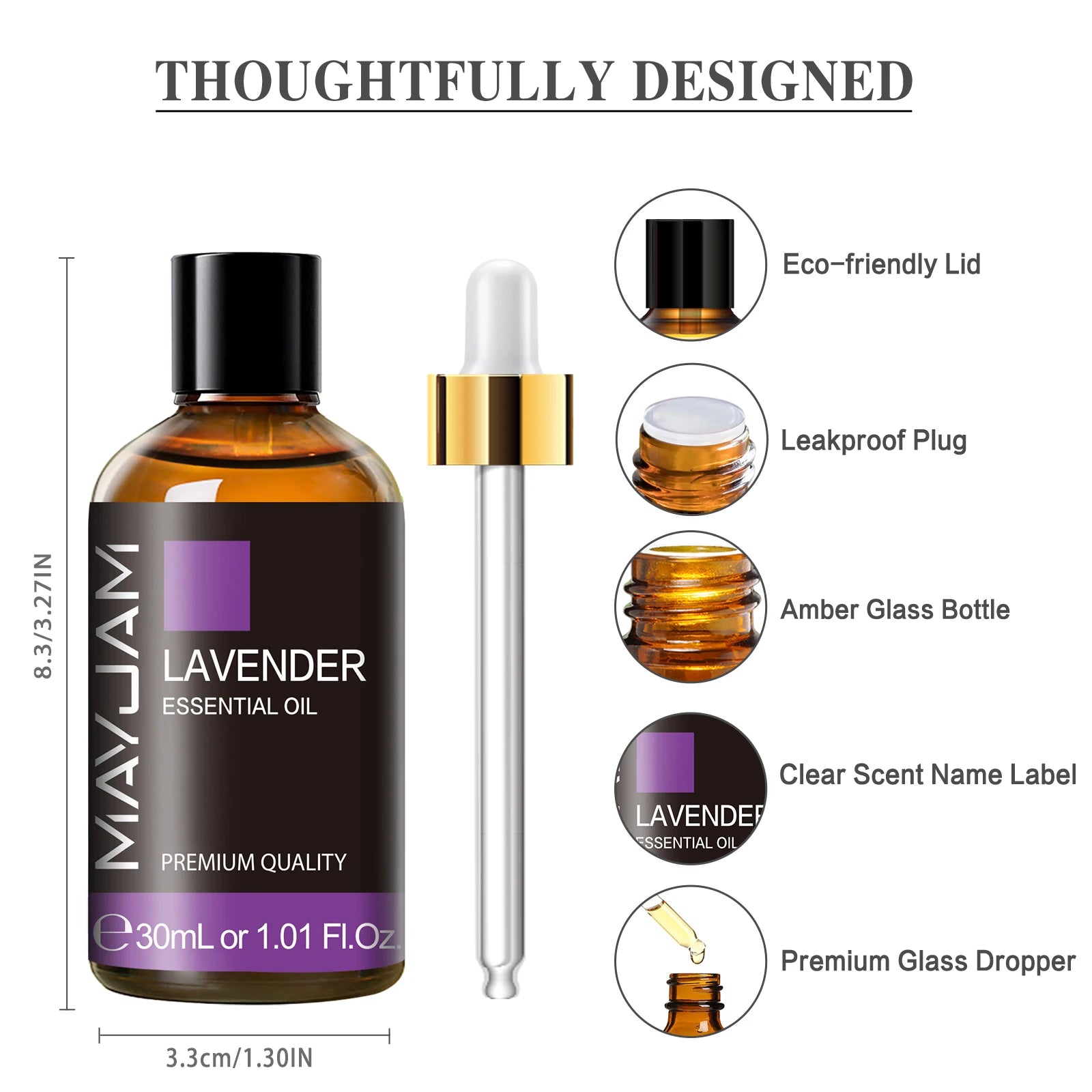 MAYJAM 30ML Aromatherapy Essential Oil Blends for Relaxation - Smarsty