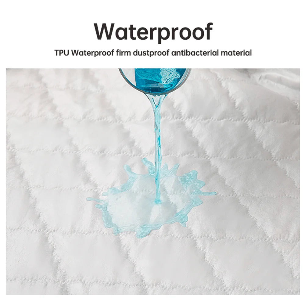 Waterproof Mattress Protector with Anti Dust Mite Feature - Smarsty