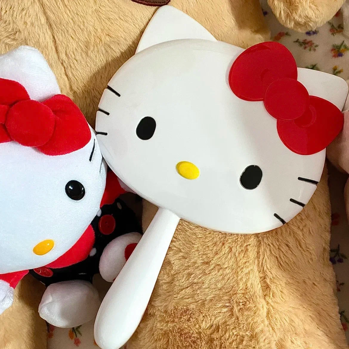 Hello Kitty Handheld Makeup Mirror for Girls - Smarsty