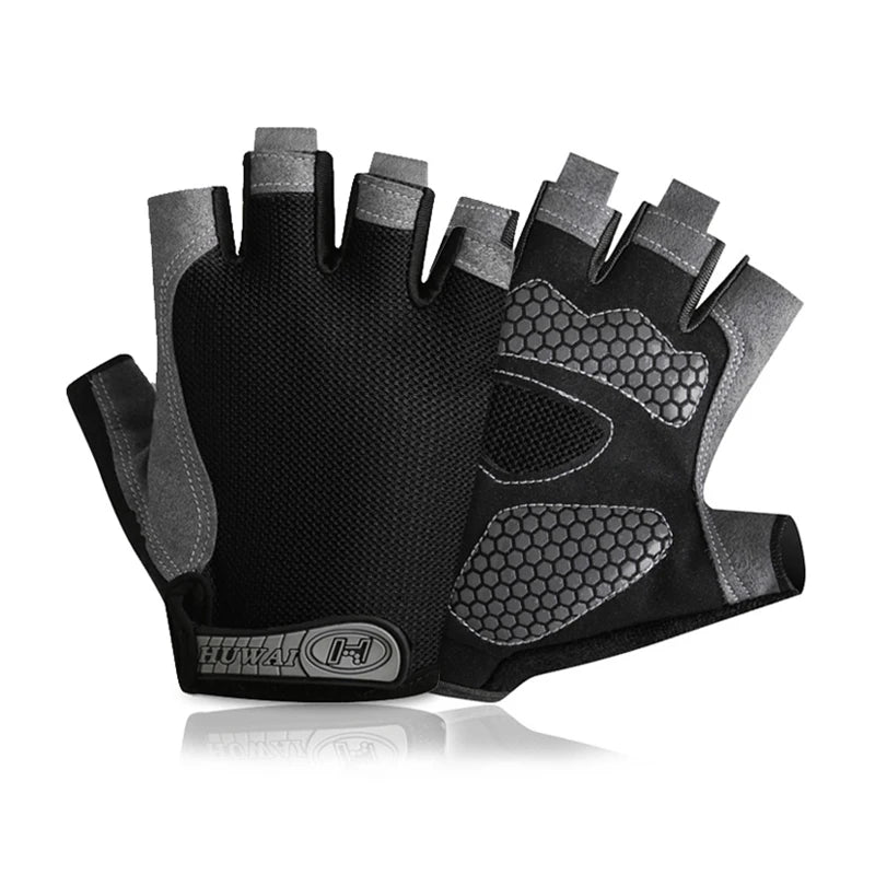 Breathable Fingerless Gym Gloves For Fitness Training - Smarsty