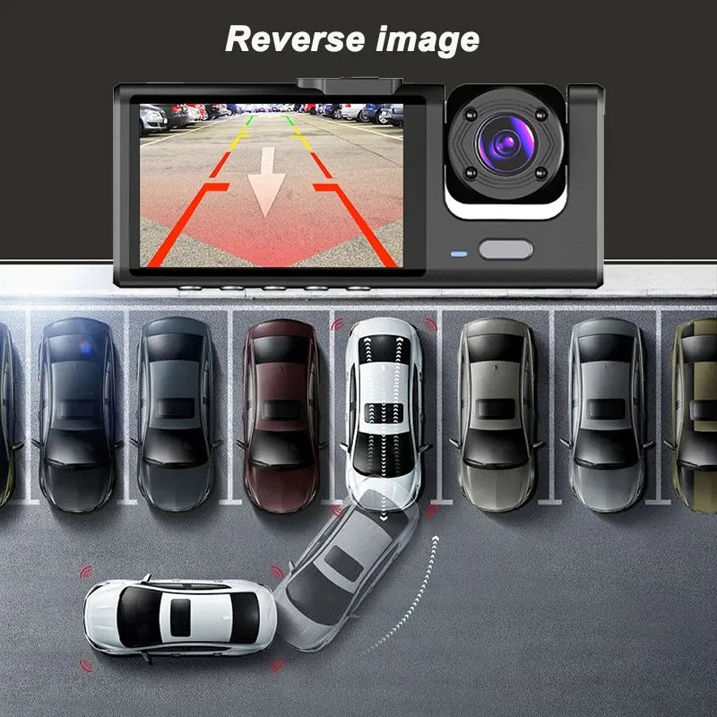 1080P Car Dash Cam Front Rear Night Vision Recording - Smarsty
