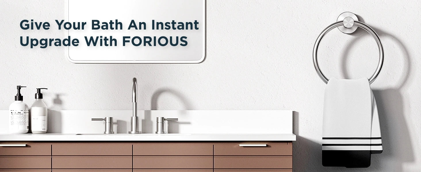 Modern Stainless Steel Towel Ring for Easy Storage - Smarsty