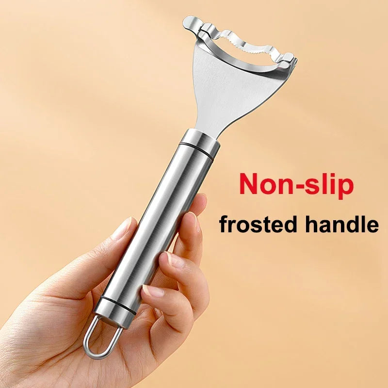 Stainless Steel Corn Peeler Serrated Corn Stripper Peelers Cob Shaver Planer Thresher Cutter Kitchen Fruit Vegetable Gadget Tool by Smarsty