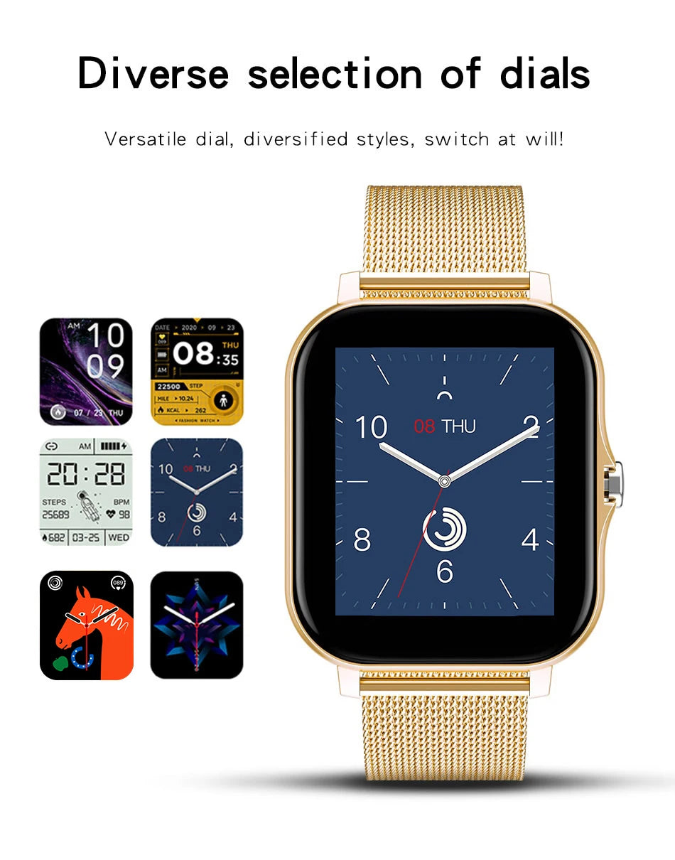Smartwatch with Bluetooth Call and Health Monitoring - Smarsty