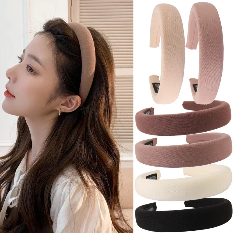 Wide Edge Sponge Headband For Women Comfortable Face - Smarsty