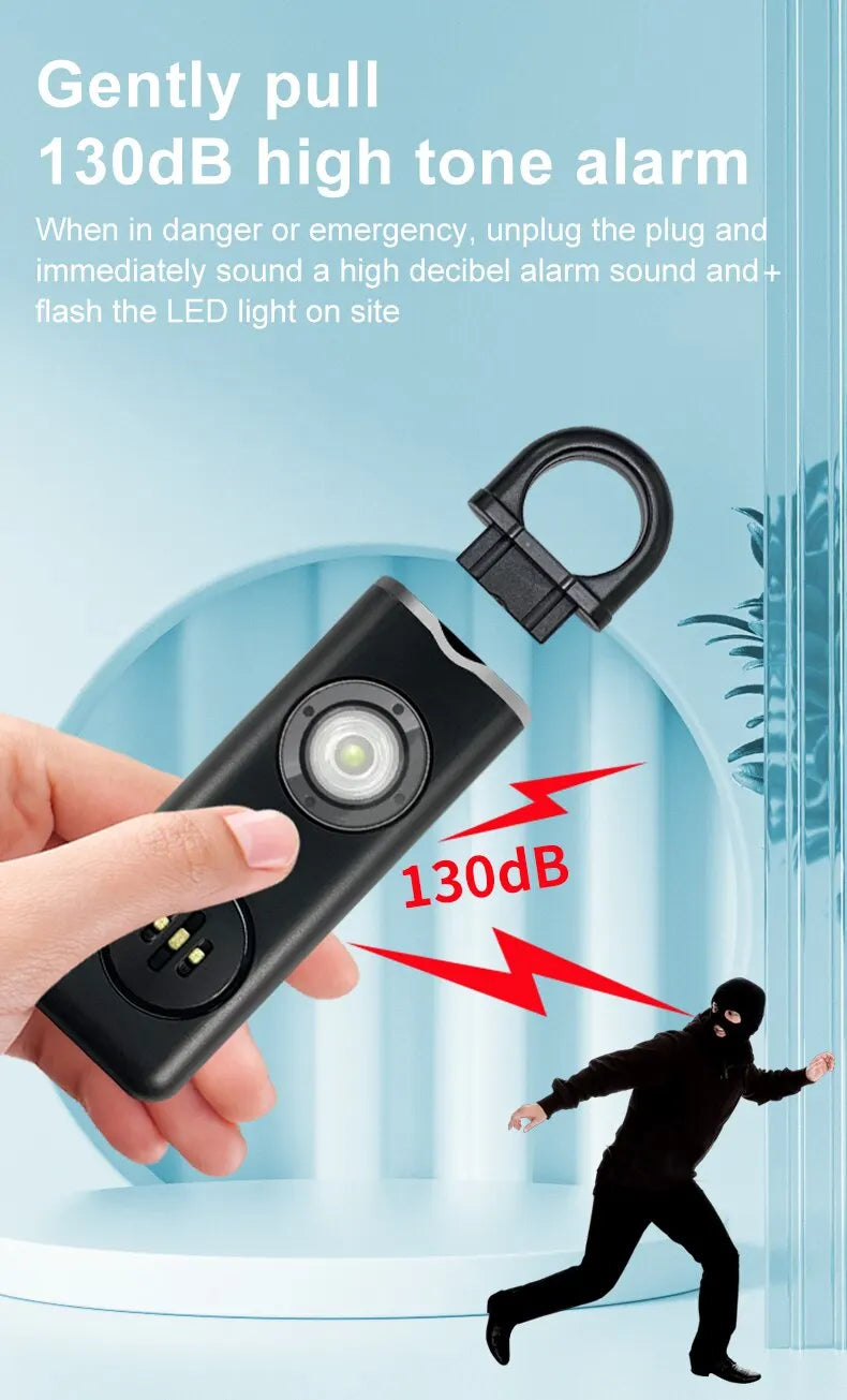 He Original Personal Safety Siren for Women - 130dB Siren, Strobe & Key Chain 3 Pop Colors AF2004 Anti Robbery Call for Help by Smarsty
