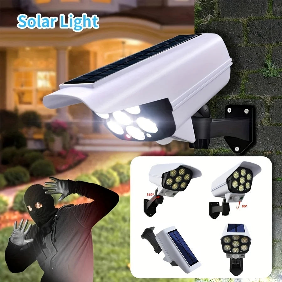 Solar Motion Sensor LED Lights for Outdoor Security - Smarsty