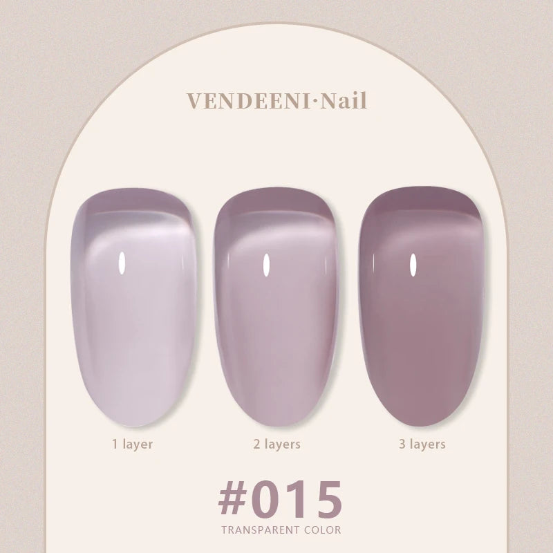 Vendeeni 24 Colors Jelly Gel Nail Polish Set - Smarsty