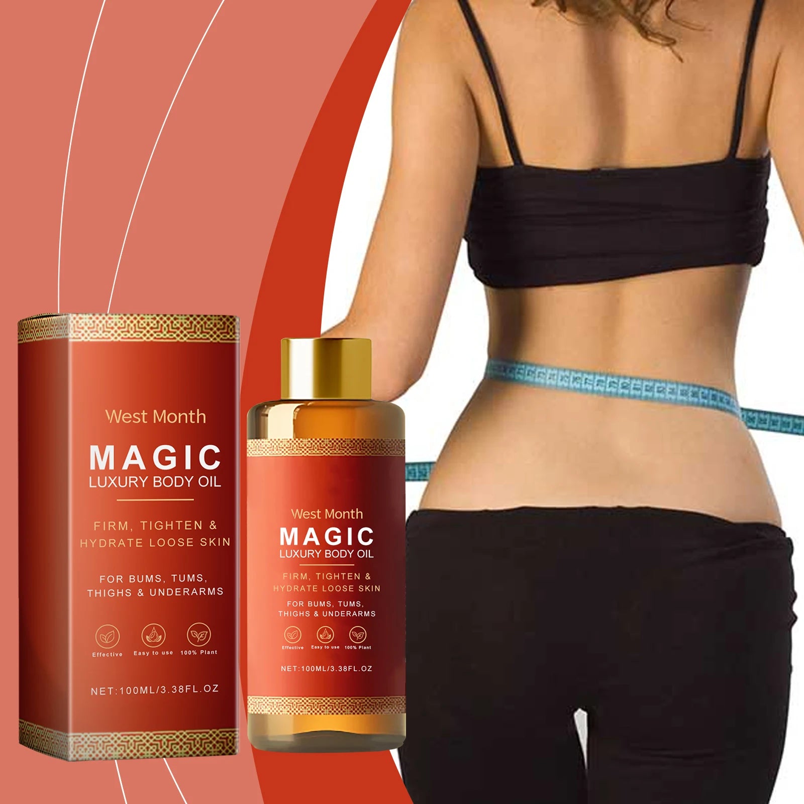 Luxury Body Firming Oil for Deep Moisturizing Skin - Smarsty
