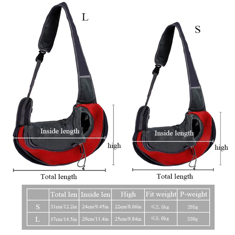 Breathable Mesh Pet Backpack Carrier for Small Dogs - Smarsty