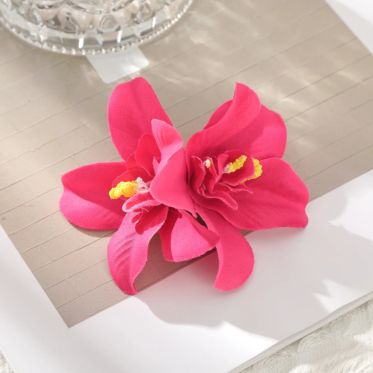 Elegant Bohemian Flower Hair Clips for Women - Smarsty