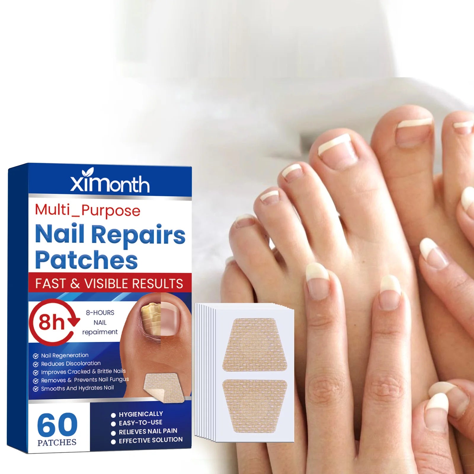 Nail Repair Patches for Toenail Fungus Relief - Smarsty