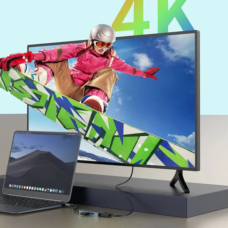 USB C Hub With 4K HDMI PD Fast Charging DockingStation