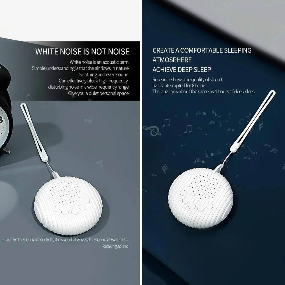 Portable White Noise Sound Machine for Baby Sleep Aid - Smarsty