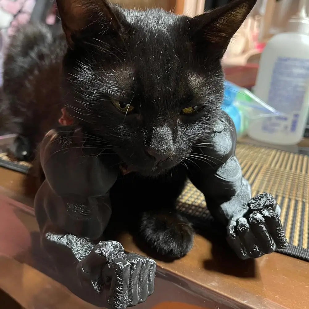 Cat Muscle Arm 3D Printed Costume Accessory for Pets - Smarsty