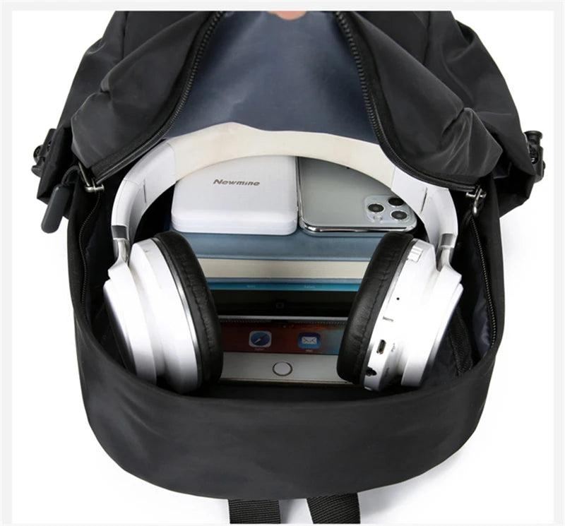 Sport Mini Men's Backpack Fashion Small Black Travel Rucksack Shoulder School Bag Canvas Designer Sports Backpacks Mochila Bags