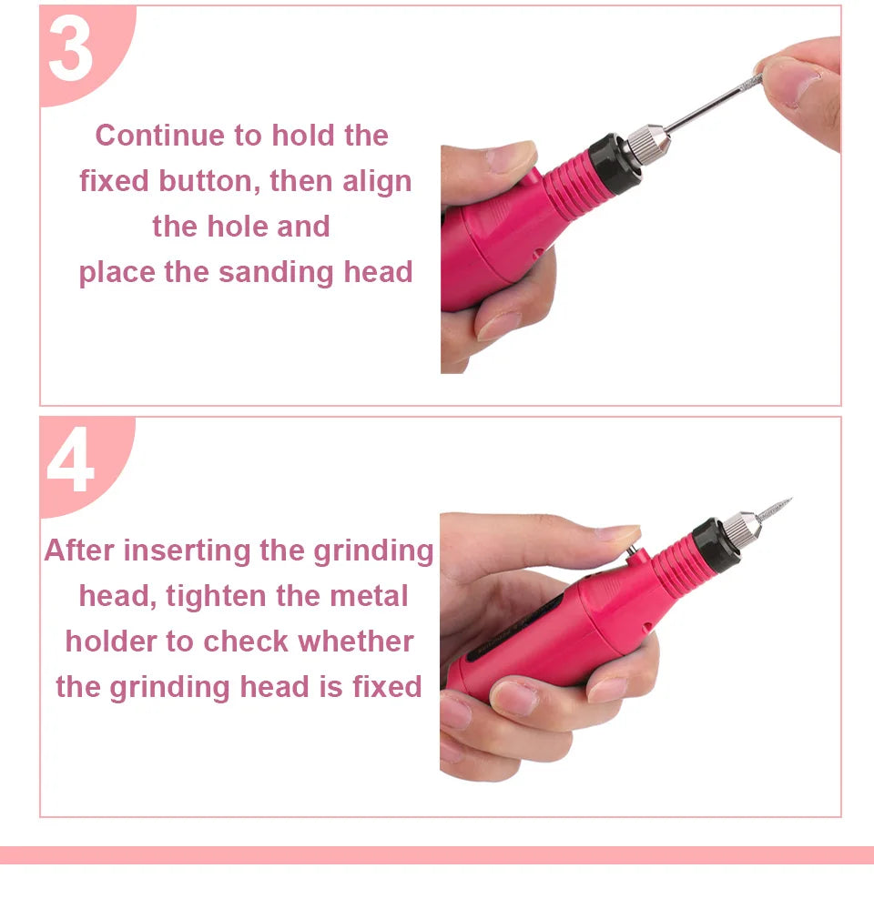 Acrylic Gel Nail Extension Kit with UV LED Lamp - Smarsty