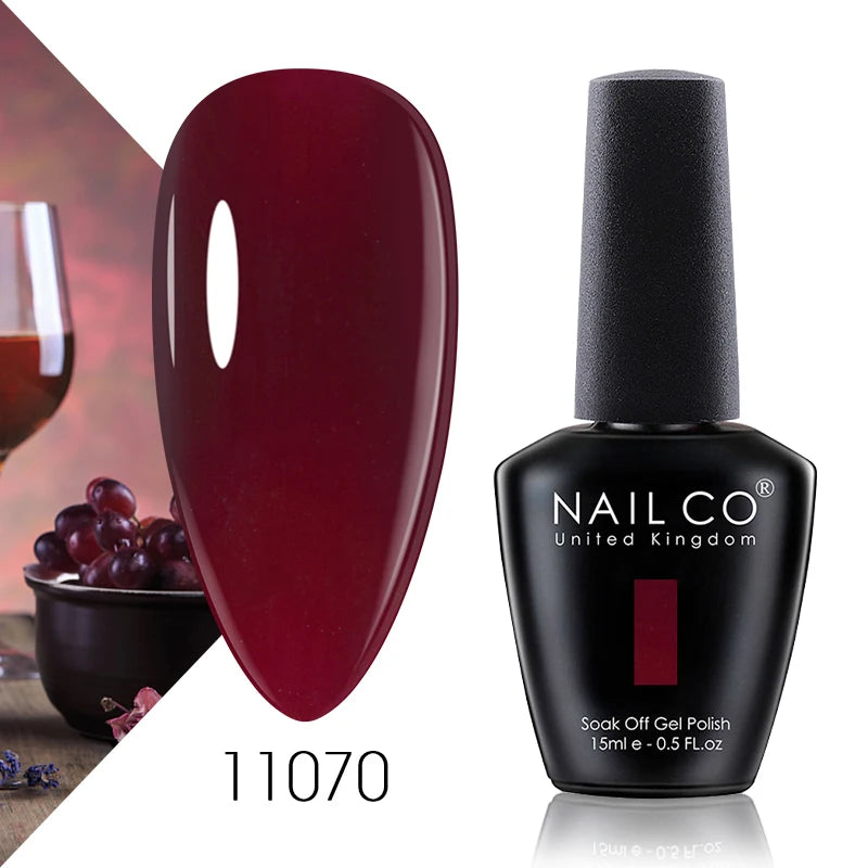 NAILCO 15ml Gel Top Coat and Base Coat for Long-Lasting Shine - Smarsty