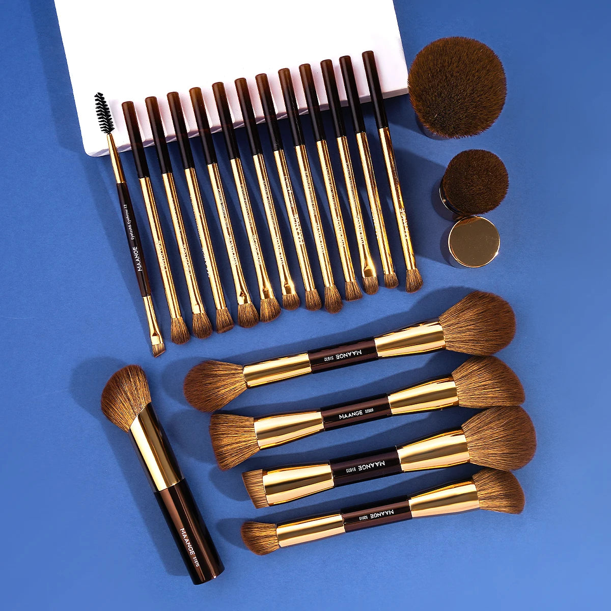 MAANGE 20 Piece Pro Makeup Brush Set for Flawless Blending - Smarsty